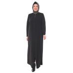 NERİMAN BÜYÜK BEDEN MEVLANA FERACE Siyah 40