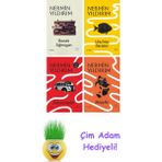 Nermin Yıldırım 4 Kitap Seti + Çim Adam Hediye - Hayır