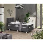 Nero Tek Kişilik Baza Comfort Yatak Basic Başlık %100 Çelik+ Mdf 100 x 200 CM