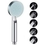 NEROLIA Stoneseries 5 Fonksiyonlu Turbo Duş Başlığı - Paslanmaz