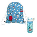 NERTHUS FIH 1067 sırt çantası + şişe Tritan Snoopy