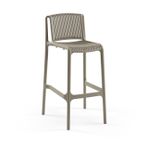 Nes Bar Sandalyesi, Vizon, 75 Cm