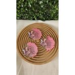 Nes Stylee Nesstylee Pembe kız figürlü epoksi Bebek yenidoğan doğum günü magnet 10 adet