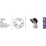 Nesan NS10511 Yaylı Kapaklı Büyük Fişekli 05200580039 Başak Traktör Şifreli Kontak Anahtarı
