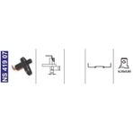 Nesan NS41907 Kapı İç Aydınlatma Butonu