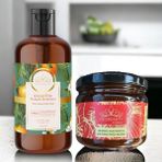 NESBEAUTY Mutfak Seti (Portakallı Doğal Bulaşık Deterjanı + Melisalı Arap Sabunu) - 400 ml
