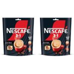 Nescafe 3ü1 Arada Extra Yoğun Kahve Tadı Granül Kahve 10'lu Paket (2 ADET)