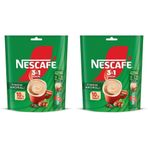 Nescafe 3ü1 Arada Fındık Aromalı Granül Kahve 10'lu Paket (2 ADET)