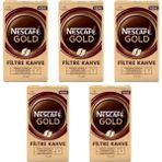 Nescafe Gold Filtre Kahve 250 gr 5'li - 1,25 kg