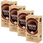 Nescafe Gold Filtre Kahve 500 gr x 4'lü Paket - Cafe Crema