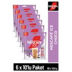 NESCAFE ICE Choco Çikolata Aromalı Çözünebilir Kahve 10,6g 10'lu Paket 10X6