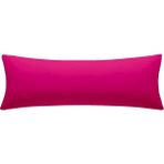 Nesco Tek Kişilik Yatak Yastığı , Uzun Yastık , Dekoratif Uzun Yastık 50X100 Yastık Silikon - 50 x 100 cm - Fuşya