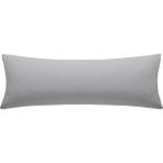 Nesco Tek Kişilik Yatak Yastığı , Uzun Yastık , Dekoratif Uzun Yastık 50X100 Yastık Silikon - 50 x 100 cm - Gri