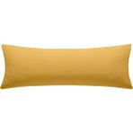 Nesco Tek Kişilik Yatak Yastığı , Uzun Yastık , Dekoratif Uzun Yastık 50X100 Yastık Silikon - 50 x 100 cm - Hardal