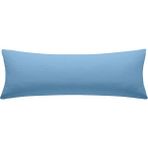 Nesco Tek Kişilik Yatak Yastığı , Uzun Yastık , Dekoratif Uzun Yastık 50X100 Yastık Silikon - 50 x 100 cm - Mavi
