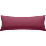 Nesco Tek Kişilik Yatak Yastığı , Uzun Yastık , Dekoratif Uzun Yastık 50X100 Yastık Silikon - 50 x 100 cm - Mürdüm
