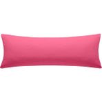 Nesco Tek Kişilik Yatak Yastığı , Uzun Yastık , Dekoratif Uzun Yastık 50X100 Yastık Silikon - 50 x 100 cm - Pembe