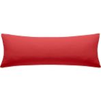 Nesco Uzun Yastık Kılıfı 40X120 cm - 40 x 120 - Kırmızı