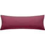 Nesco Uzun Yastık Kılıfı 40X120 cm - 40 x 120 - Mürdüm