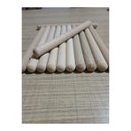 neşeli ahşap Ahşap Ritim Çubuğu 1 Çift (2 Adet)