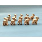 Neşeli Ahşap ( Set 31 ) Okul Öncesi Etkinlik. Çocuklara Ahşap Boyama Seti. Eğitici Ahşap Boyası.oyuncak Hayvan - Ahşap Desenli