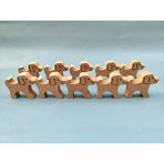 Neşeli Ahşap ( Set 46 ) Okul Öncesi Etkinlik. Çocuklara Ahşap Boyama Seti. Eğitici Ahşap Boyası.oyuncak Hayvan - Ahşap Desenli