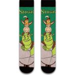 Neşeli Çoraplar Shrek Renkli Unisex Çorap
