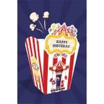 Neşeli Günlerim Lunapark Temalı Popcorn Kutusu (Mısır) 8'li