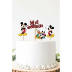 Neşeli Günlerim Mickey Mouse Pasta Süsü