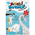 Neşeli Hayvanlar Boyama Kitabı - Magical Bookzz