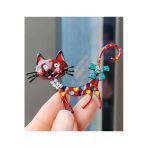 Neşeli Kedi Figürlü Canlı Renkli Broş