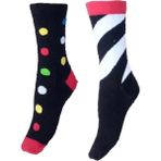 Neşeli Socks 2'li Paket 4 Mevsim Kadın Soket Çorap - 35 - 39 - Renkli