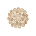 Neşem Halı Boutique EKO HALI Solo Jüt / XW CA-111 White Multy XW Jüt ile üretilen el dokuma sisal kilim.