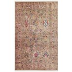 Neşem Halı Boutique EKOHALI Antique Kolay Kullanımlı ve Kaymaz Tabanlı, Yıkanabilir Makine Halısı