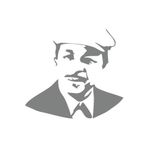 Neşet Ertaş Araba Sticker 17X17 Cm Gri