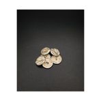 NESGO MODA AKSESUARLARI VE TEKSTİL DIŞ TİCARET Vintage Tarzı Eskitme Metal Ayaklı Düğme - Dalgalı Dokulu Ceket ve Hırka Düğmesi (20 mm)
