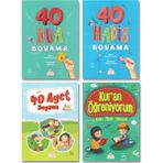 Nesil Çocuk Yayınları Okul Öncesi Dini Boyama Seti 40 Dua/40 Hadis/40 Ayet/kur'an Öğreniyorum/hayrunnisa Şen