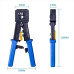 Nesil RJ45 Pense, Ethernet Konektörü Sıkma ve Kesme Aracı - Seçenek 1 - Ahşap