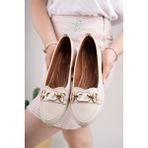 Nesil Shoes Mhd 60 Ten Taşlı Günlük Kadın Babet
