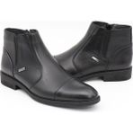 Nesil Shoes THRTRK 2302-1 Siyah Hakiki Deri Kauçuk Taban Erkek Bot