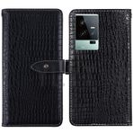 NESLIN Siyah Klasik Tkılıf için Vivo iQ00 11S 6.78 inch PU Deri Görüntüleme Standı TPU Silikon Cep telefonu Kılıfları Koruyucu Kapaklı Cep telefonu Kart Cepleri