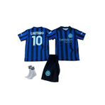 Nesne Giyim Lautaro Martinez İnter 2025/2026 Sezon Futbol Çocuk Forması 3'Lü Set Çorap Hediyeli