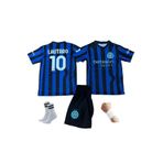 nesne giyim LAUTARO MARTİNEZ İNTER 2025/2026 Sezon Futbol Çocuk Forması 4'Lü Set Çorap+ Bileklik Hediyeli