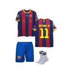 nesne giyim Neymar 2013 sezon Barcelona Futbol Çocuk Forması 3’Lü Set