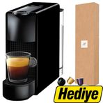 Nespresso C30 Essenza Mini Kapsül Kahve Makinesi Siyah + Kapsül Seti Hediye - Nespresso Türkiye Garantili