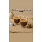 Nespresso Espresso Bardağı Çift Çidarlı 2X80ML - Şeffaf - 80 ml