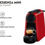 Nespresso Essenza Mini D 30 Kirmizi Kahve Makinesi Outlet