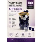 Nespresso Kapsül Kahve Arpeggio 100 Kapsül +Cam Saklama Kutu Hediyeli
