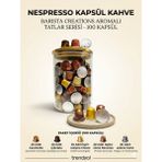 Nespresso Kapsül Kahve Barista Creations Seri 100 Lü + Cam Saklama Kutusu Hediyeli