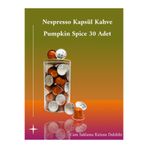 Nespresso Kapsül Kahve Pumpkin Spice 30 Adet + Cam Saklama Kutusu